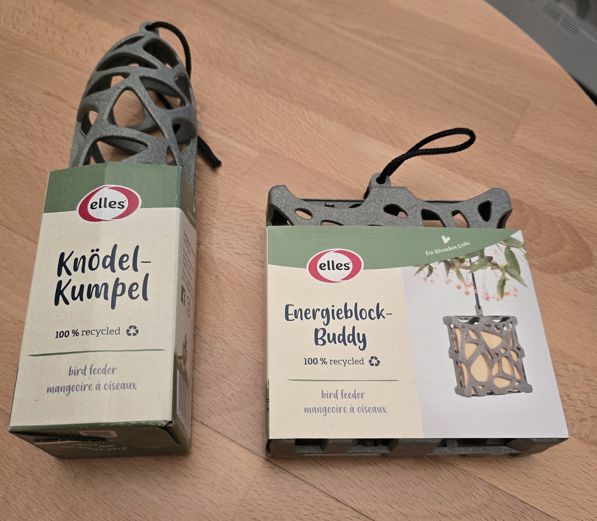 Knödel-Kumpel und Energieblock Buddy Elles aus Poly-Al
